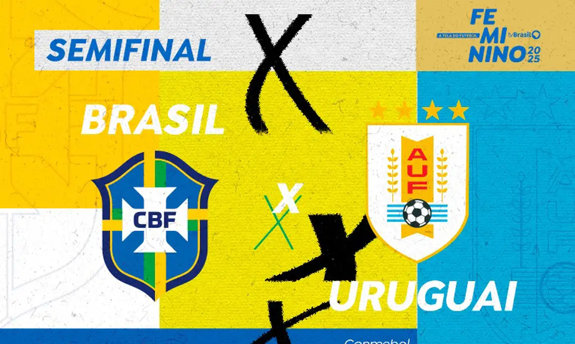 TV Brasil exibe semifinal Brasil x Uruguai pela Copa América Feminina