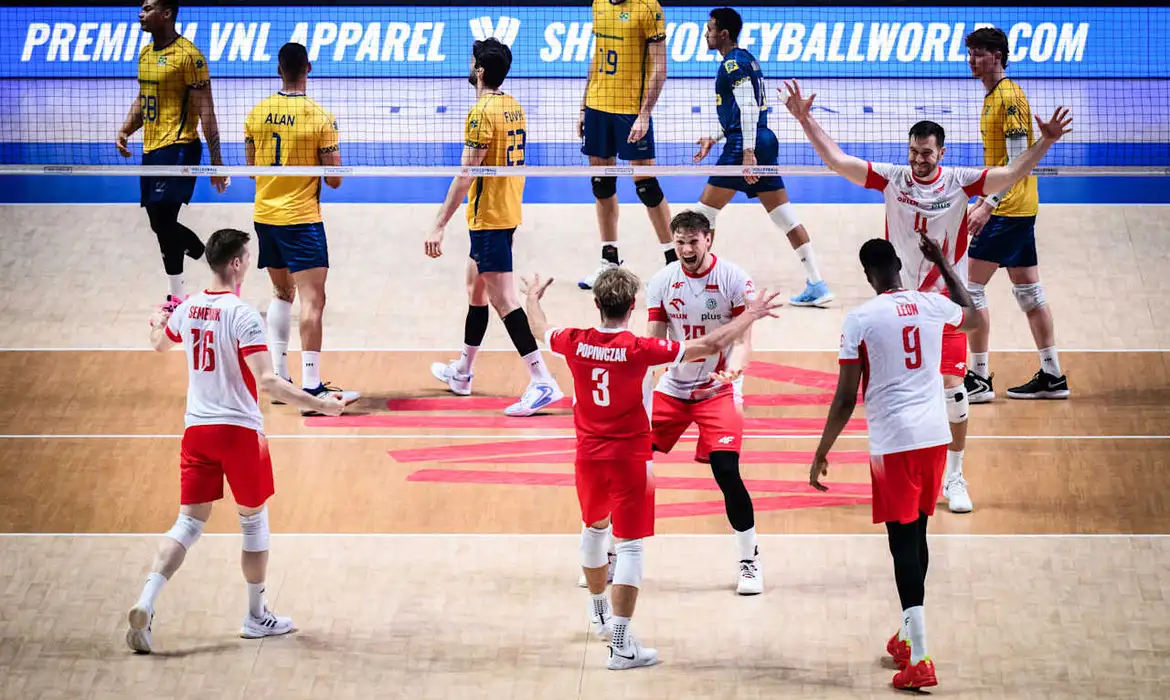 Brasil é superado pela Polônia e disputa bronze com Eslovênia