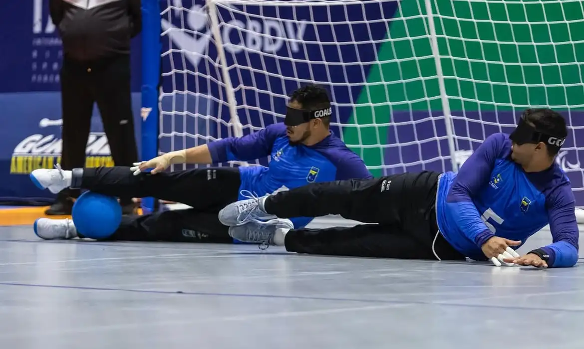 Invicto, Brasil disputa finais do Campeonato das Américas de goalball