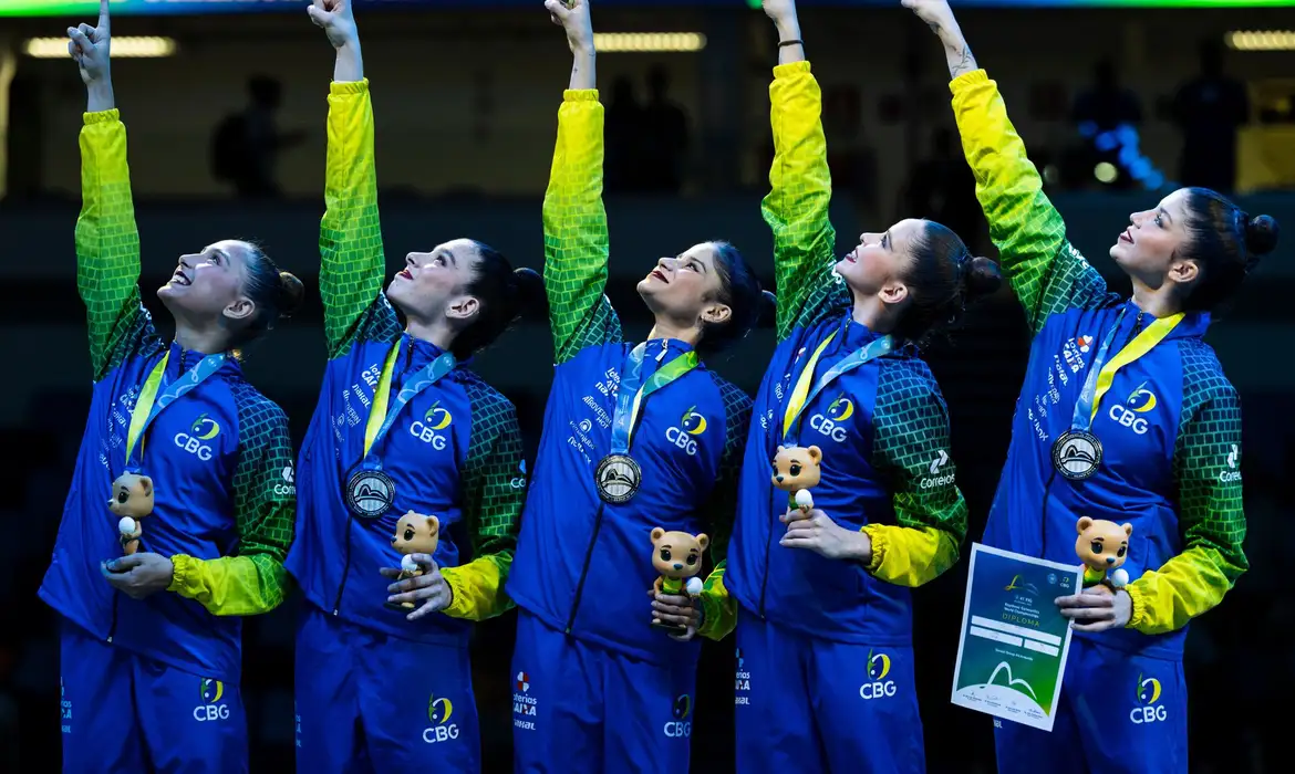 Mundial de GR: Brasil conquista prata inédita no conjunto geral